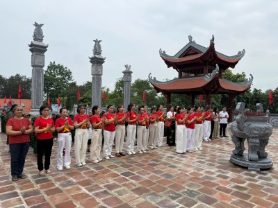 Tổ chức tham quan, dã ngoại tại khu di tích lịch sử đồi A1 và đền thờ Bác Hồ